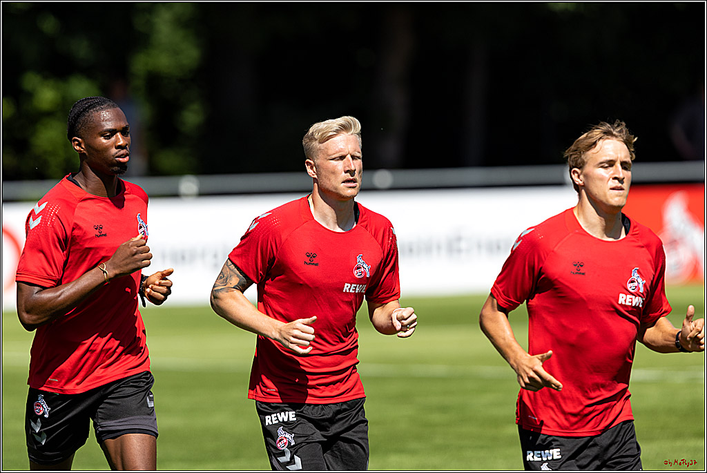 1. Fußball Bundesliga, Training 1.FC Köln, 29.06.2022