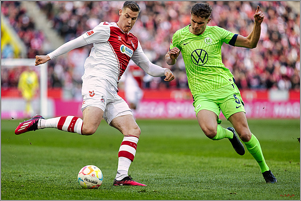 1. Fußball Bundesliga, 1.FC Köln - VfL Wolfsburg, 25.02.2023