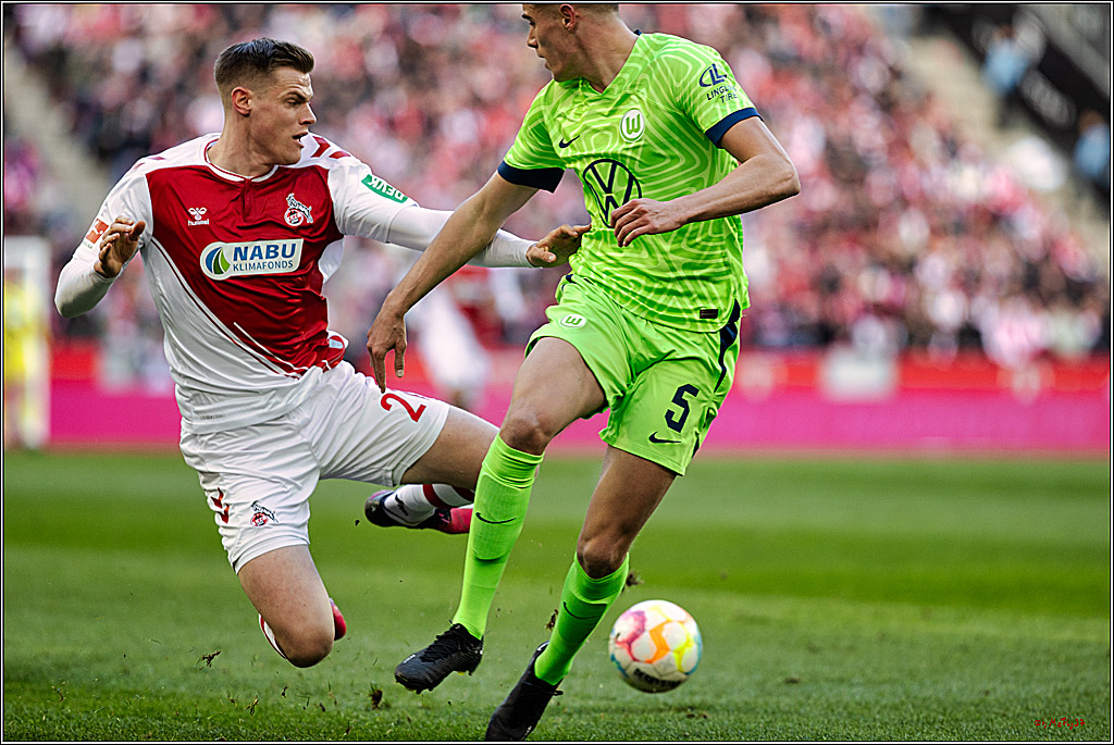 1. Fußball Bundesliga, 1.FC Köln - VfL Wolfsburg, 25.02.2023