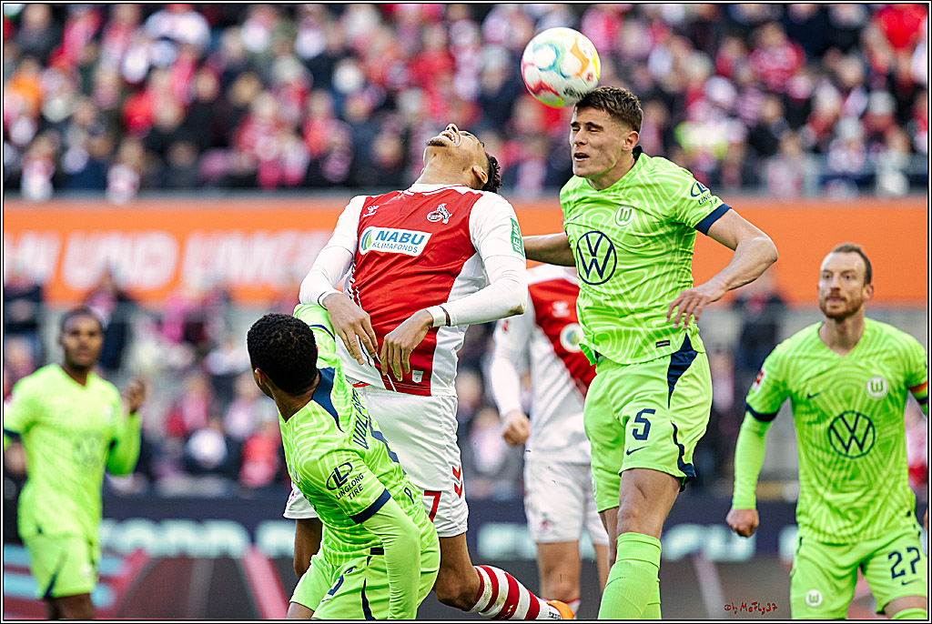 1. Fußball Bundesliga, 1.FC Köln - VfL Wolfsburg, 25.02.2023