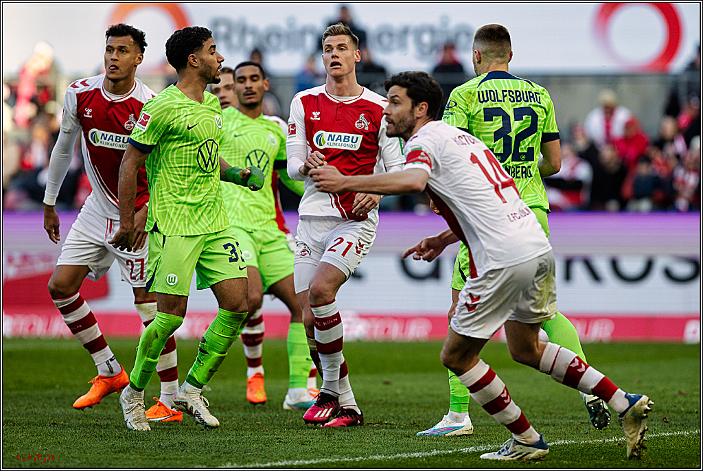1. Fußball Bundesliga, 1.FC Köln - VfL Wolfsburg, 25.02.2023