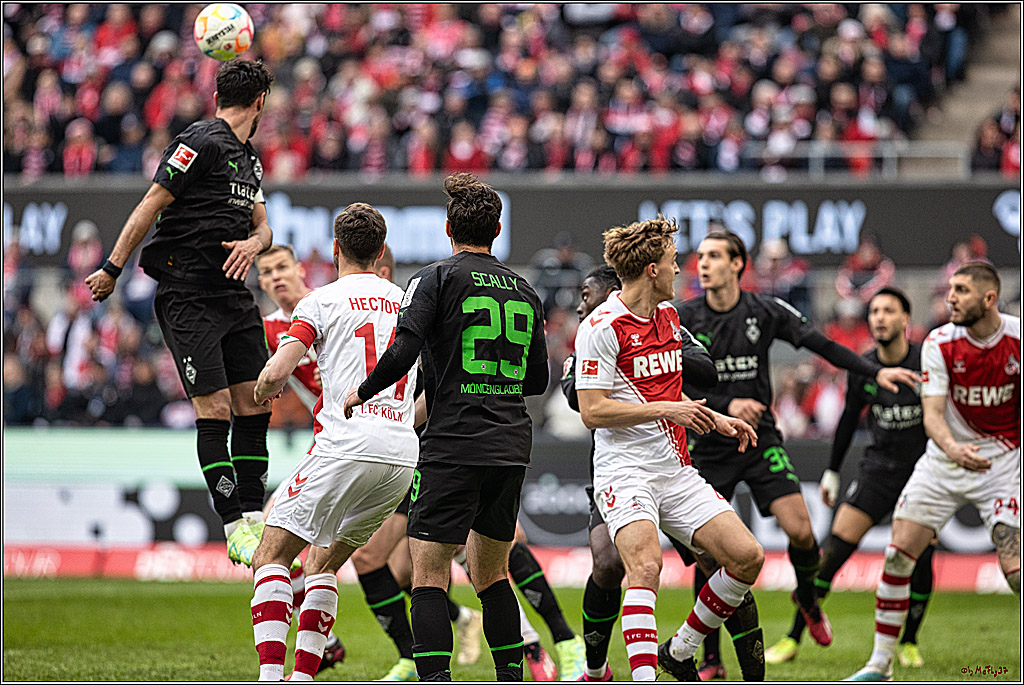 1. Fussball Bundesliga, 1.FC Koeln - Borussia Moenchengladbach, 02.04.2023