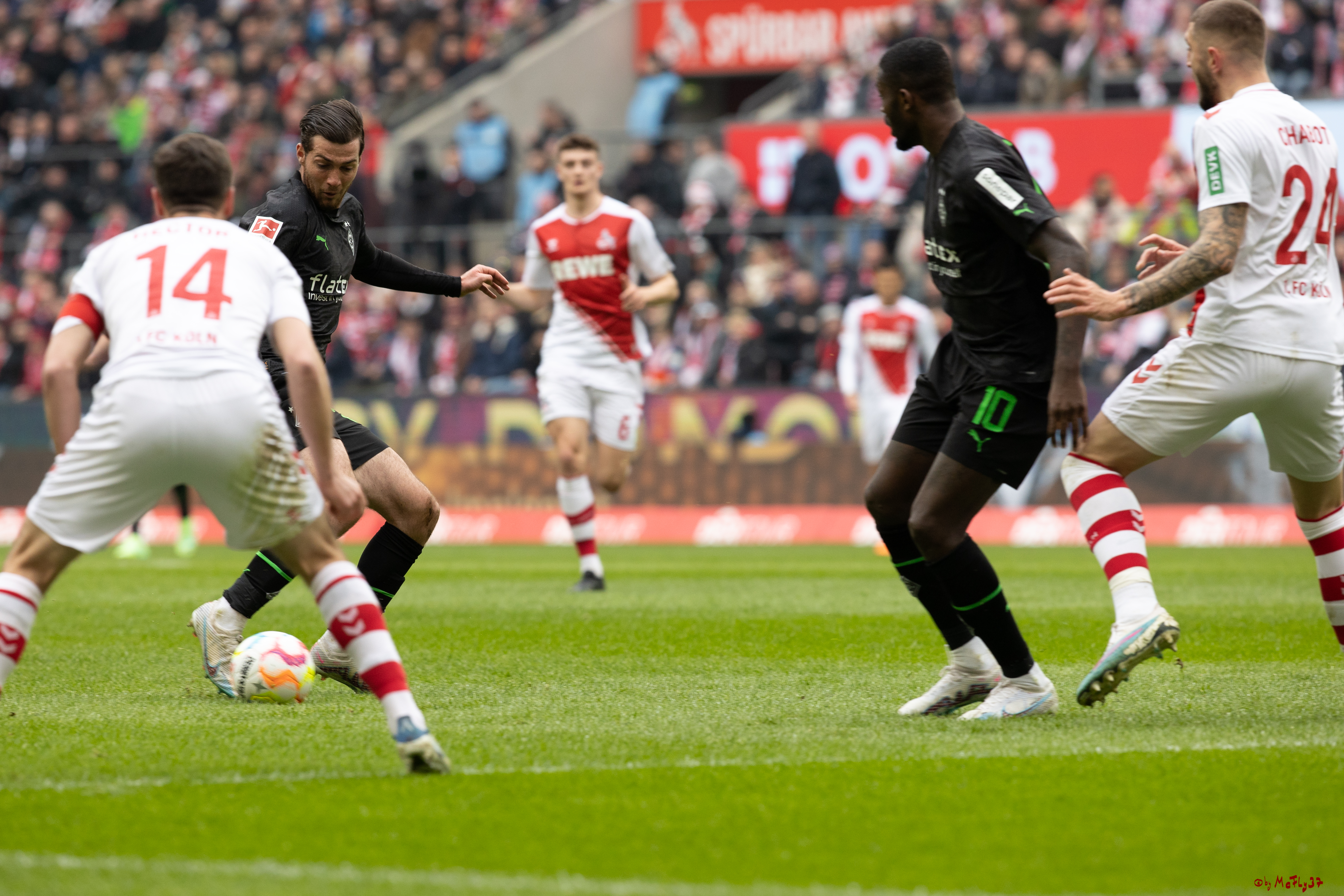1. Fussball Bundesliga, 1.FC Koeln - Borussia Moenchengladbach, 02.04.2023