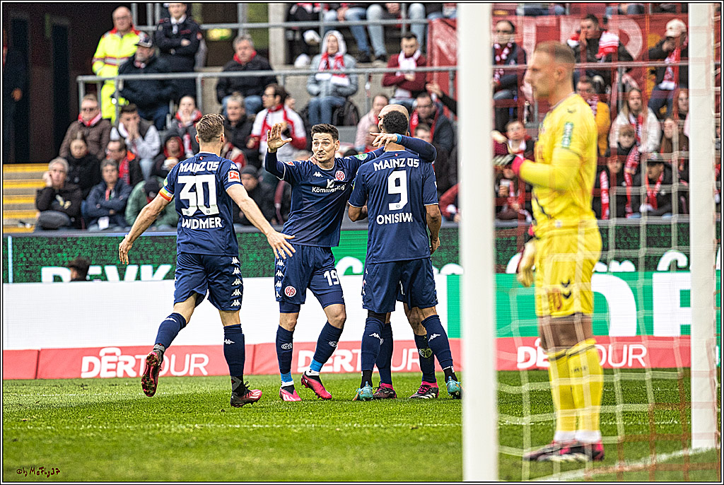 1. Fussball Bundesliga, 1.FC Koeln - 1.FSV Mainz 05 , 15.04.2023