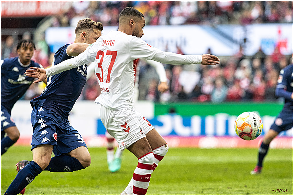 1. Fussball Bundesliga, 1.FC Koeln - 1.FSV Mainz 05 , 15.04.2023