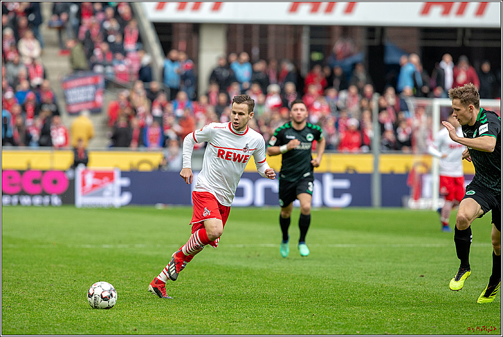Fussball 2.Bundesliga, 1.FC Koeln - SpVgg Greuther Fuerth, 01.12.2018