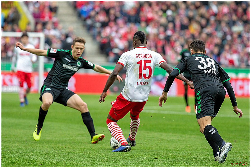 Fussball 2.Bundesliga, 1.FC Koeln - SpVgg Greuther Fuerth, 01.12.2018