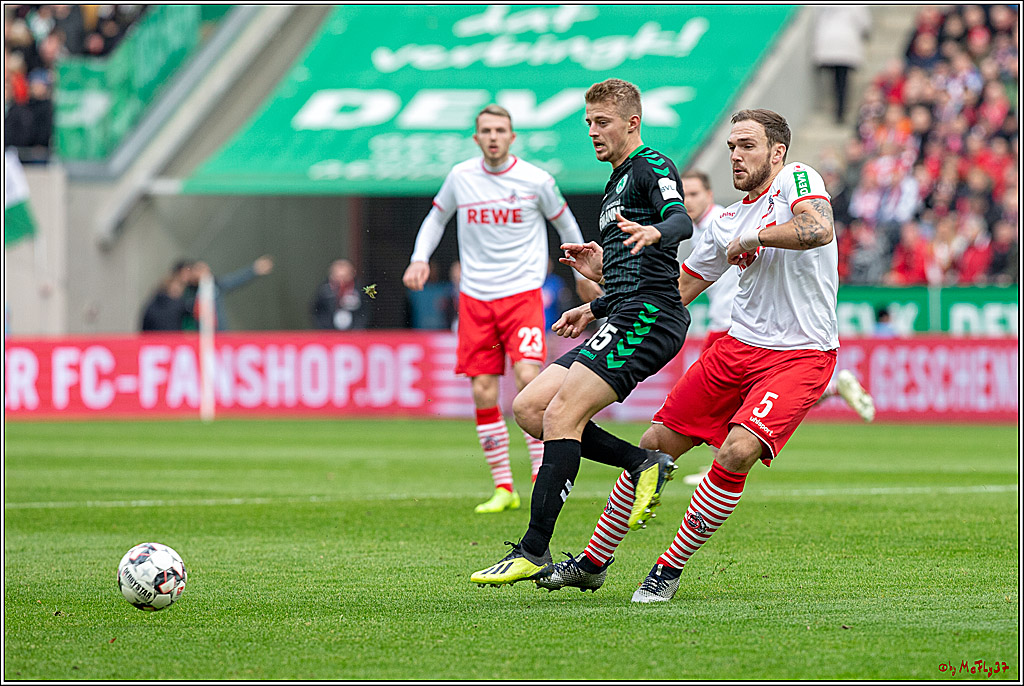 Fussball 2.Bundesliga, 1.FC Koeln - SpVgg Greuther Fuerth, 01.12.2018