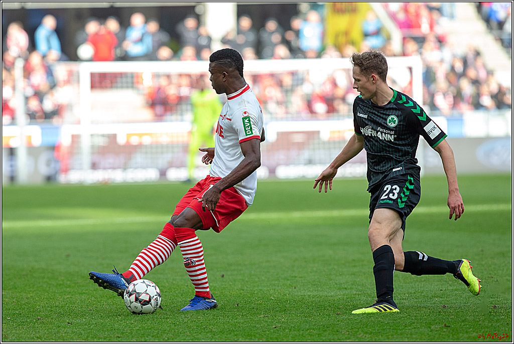 Fussball 2.Bundesliga, 1.FC Koeln - SpVgg Greuther Fuerth, 01.12.2018