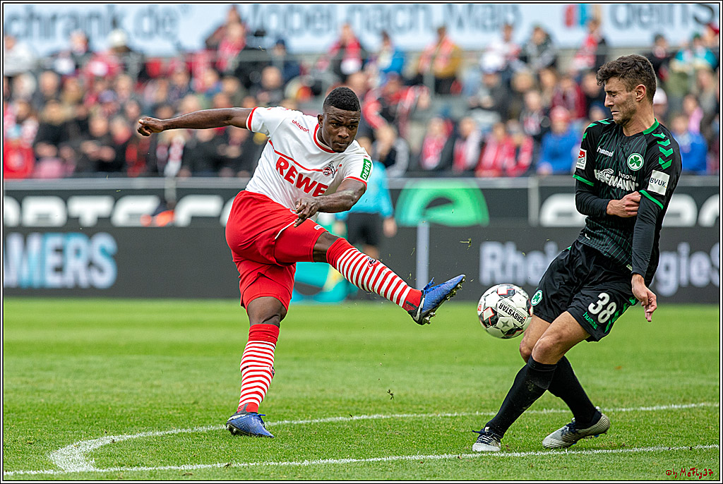 Fussball 2.Bundesliga, 1.FC Koeln - SpVgg Greuther Fuerth, 01.12.2018