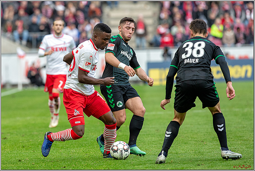 Fussball 2.Bundesliga, 1.FC Koeln - SpVgg Greuther Fuerth, 01.12.2018