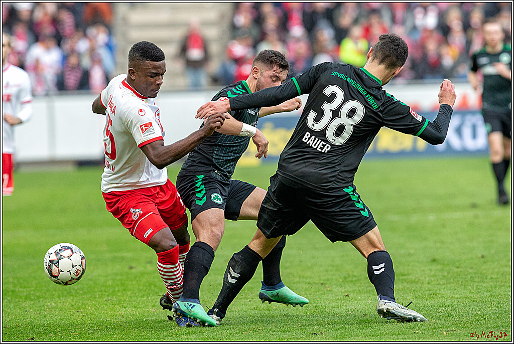 Fussball 2.Bundesliga, 1.FC Koeln - SpVgg Greuther Fuerth, 01.12.2018