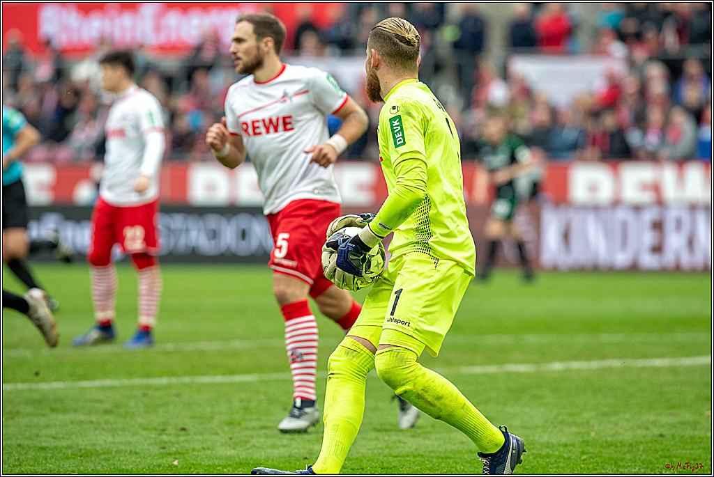 Fussball 2.Bundesliga, 1.FC Koeln - SpVgg Greuther Fuerth, 01.12.2018