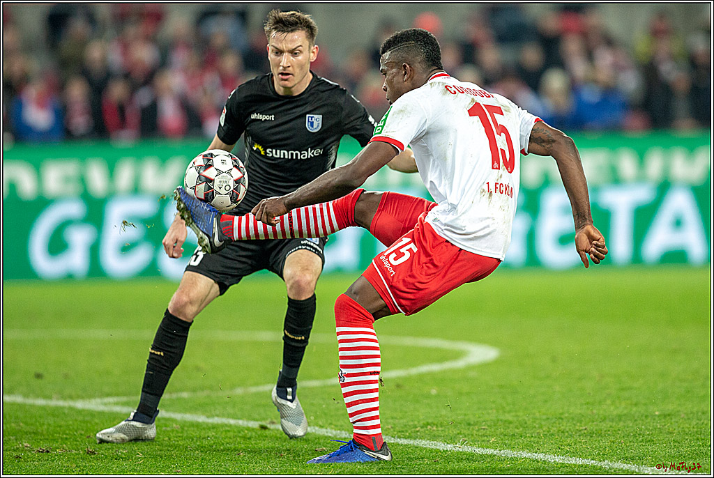 Fussball 2.Bundesliga, 1.FC Koeln - 1.FC Magdeburg, 17.12.2018