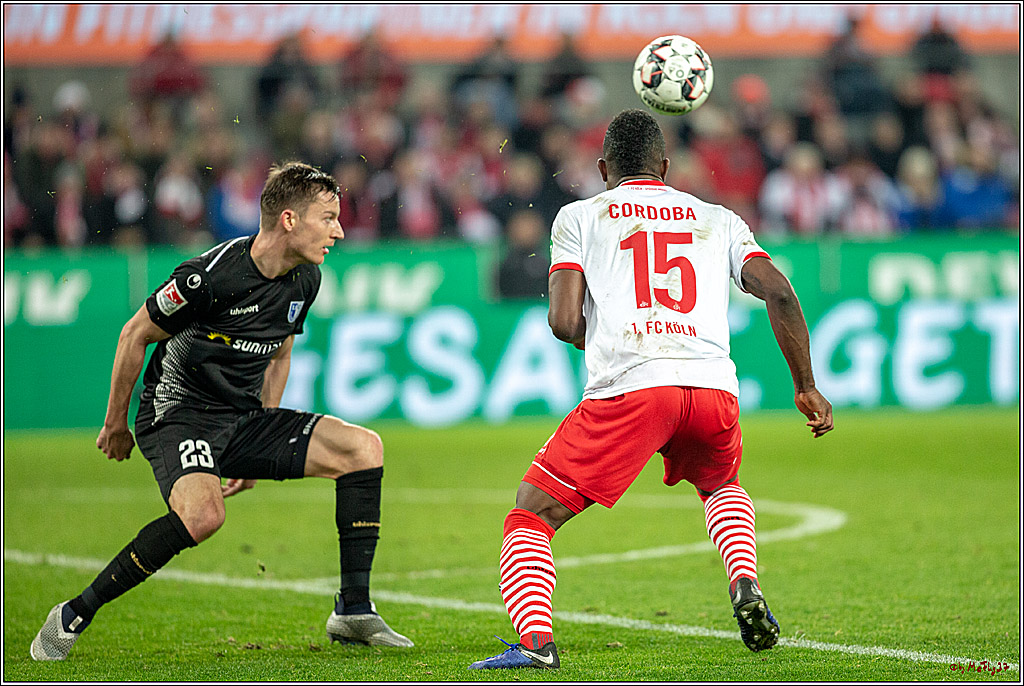Fussball 2.Bundesliga, 1.FC Koeln - 1.FC Magdeburg, 17.12.2018