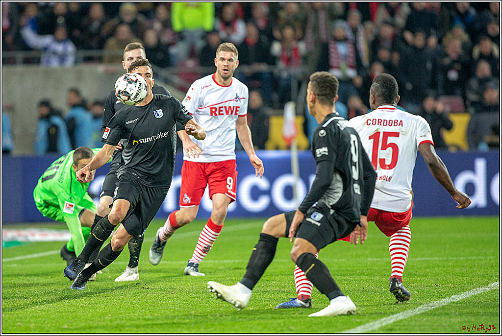 Fussball 2.Bundesliga, 1.FC Koeln - 1.FC Magdeburg, 17.12.2018