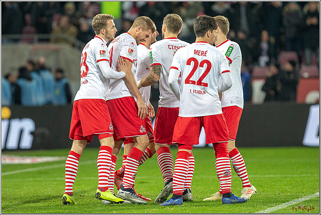 Fussball 2.Bundesliga, 1.FC Koeln - 1.FC Magdeburg, 17.12.2018