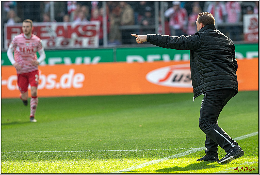 Fussball 2.Bundesliga, 1.FC Koeln - SV Sandhausen 1916, 23.02.2019
