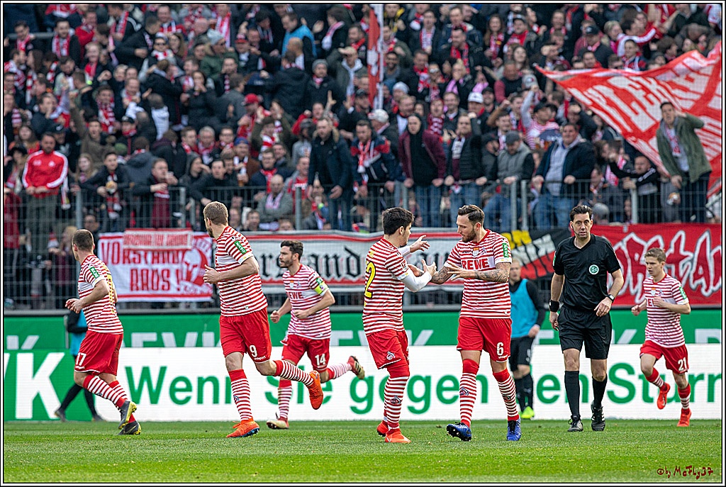 Fussball 2.Bundesliga, 1.FC Koeln - SV Sandhausen 1916, 23.02.2019