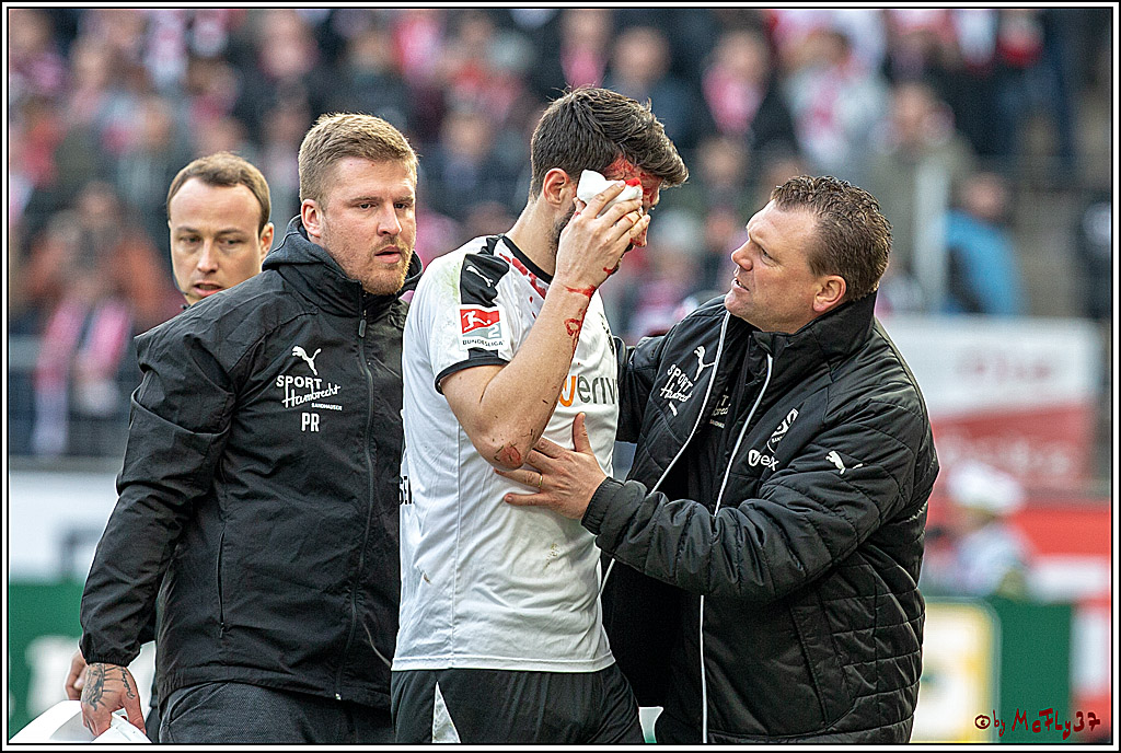 Fussball 2.Bundesliga, 1.FC Koeln - SV Sandhausen 1916, 23.02.2019