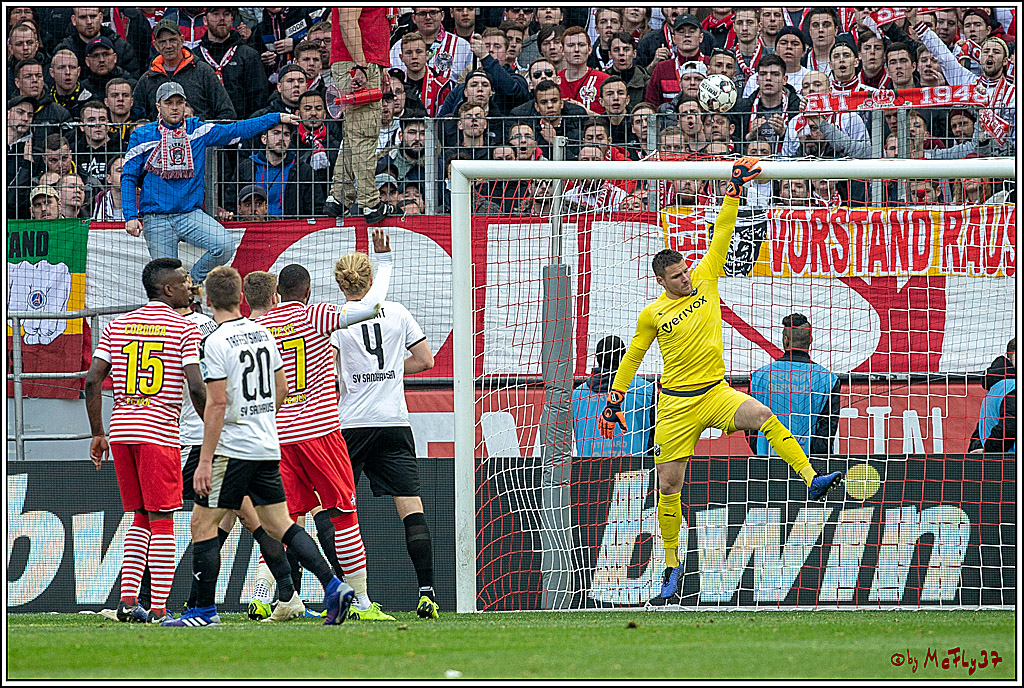 Fussball 2.Bundesliga, 1.FC Koeln - SV Sandhausen 1916, 23.02.2019