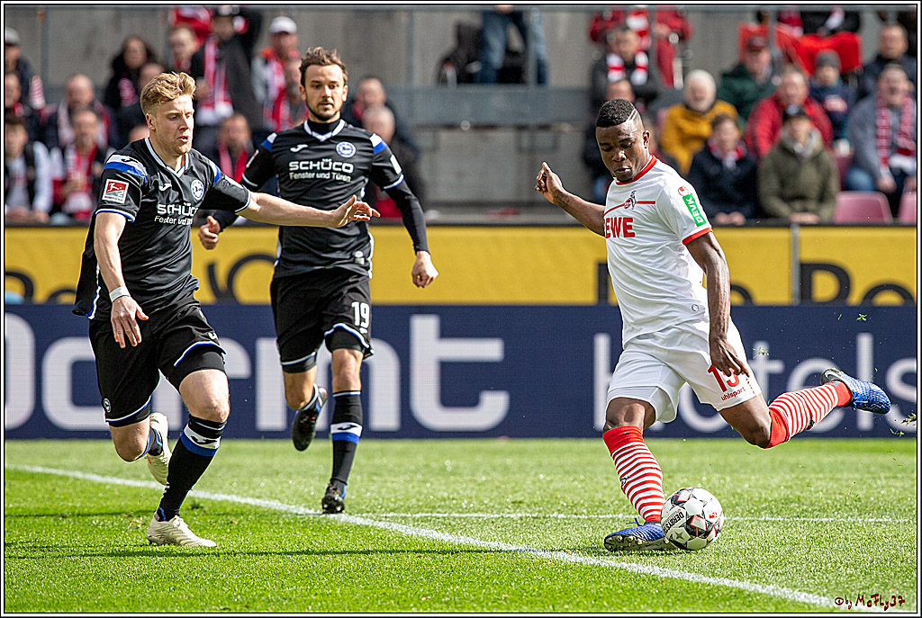 Fussball 2.Bundesliga, 1.FC Koeln - DSC Arminia Bielefeld, 09.03.2019