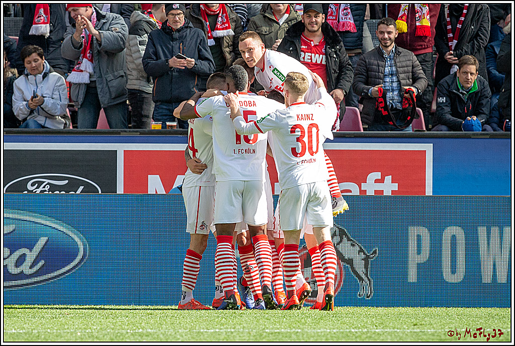 Fussball 2.Bundesliga, 1.FC Koeln - DSC Arminia Bielefeld, 09.03.2019