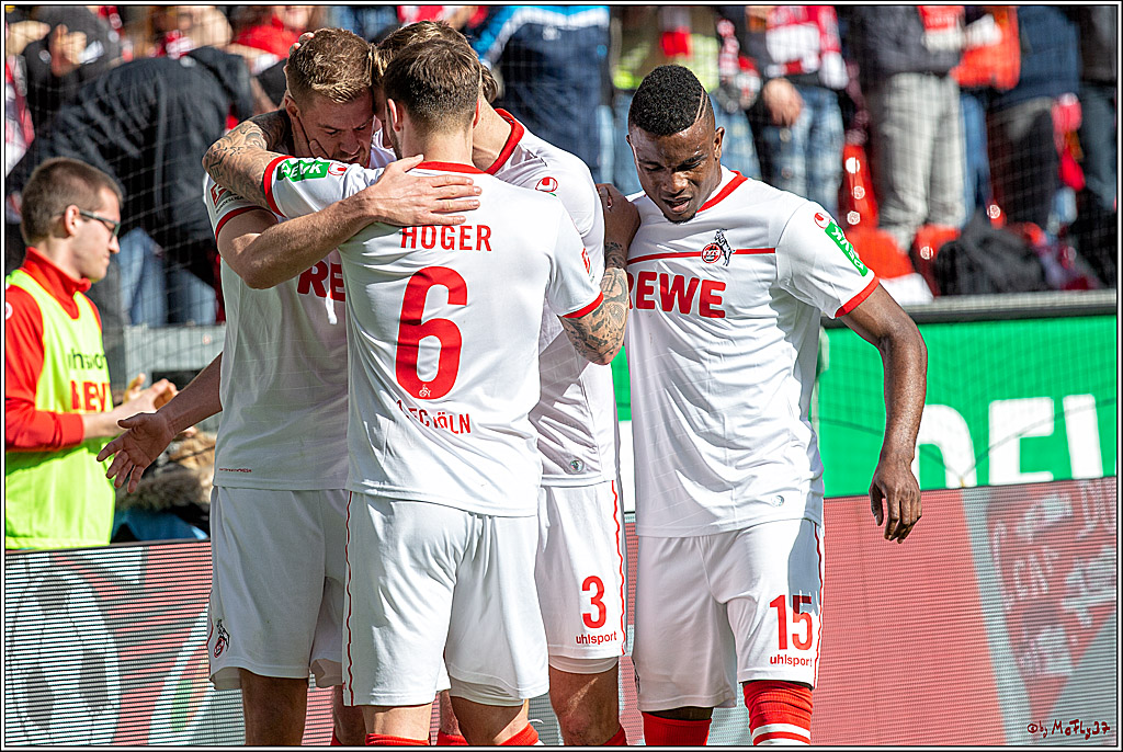 Fussball 2.Bundesliga, 1.FC Koeln - DSC Arminia Bielefeld, 09.03.2019