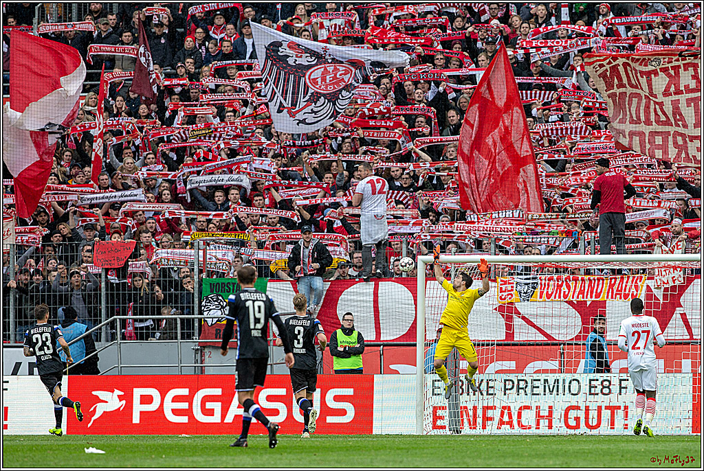 Fussball 2.Bundesliga, 1.FC Koeln - DSC Arminia Bielefeld, 09.03.2019