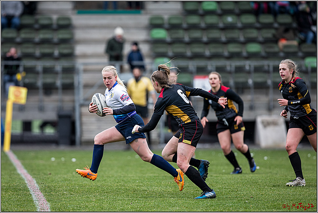 7er-Frauen Testspiel Rugby Deutschland - Finnland, 18.03.2018