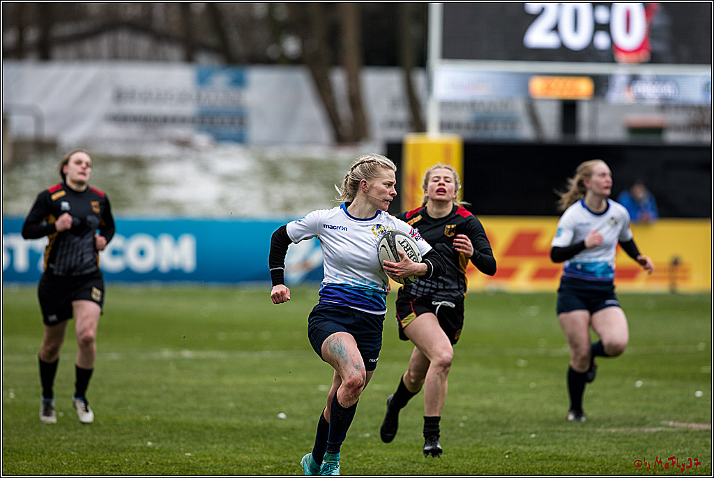 7er-Frauen Testspiel Rugby Deutschland - Finnland, 18.03.2018