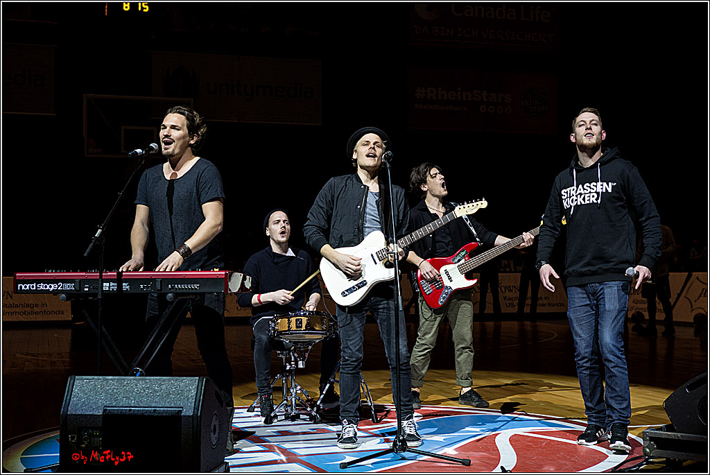 2. Basketball-Bundesliga ProA, RheinStars Koeln vs. Nuernberg Falcons BC; Koeln, 05.12.2016