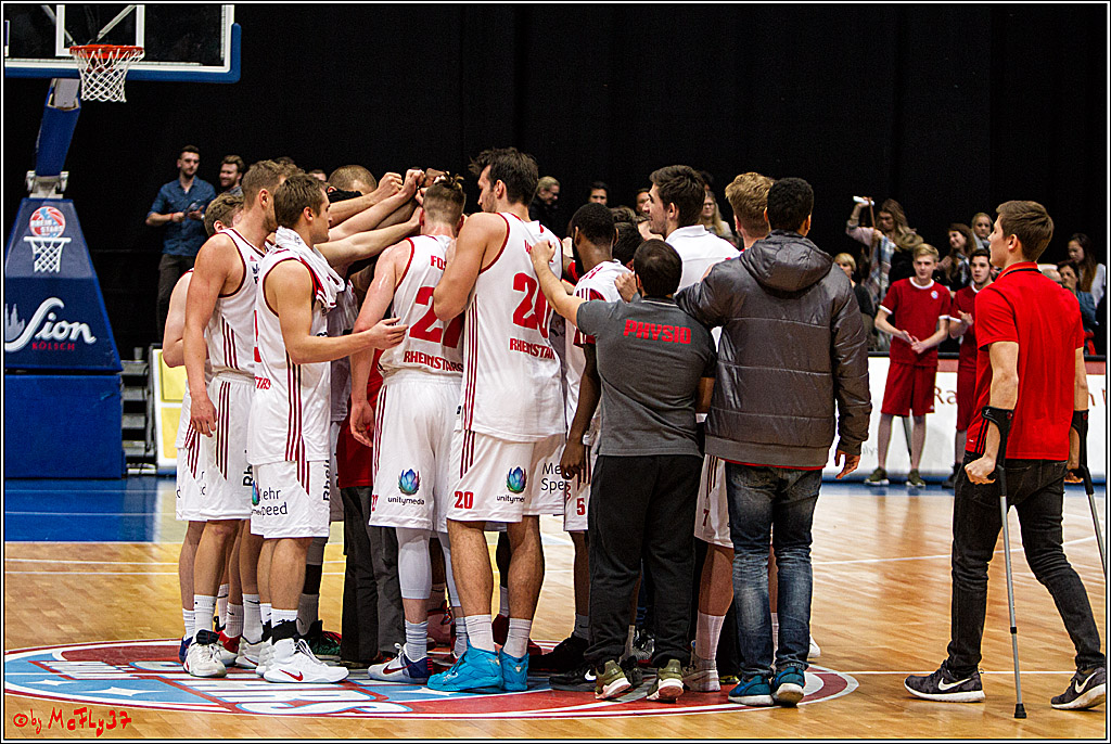 2. Basketball-Bundesliga ProA, RheinStars Koeln vs. Nuernberg Falcons BC; Koeln, 05.12.2016