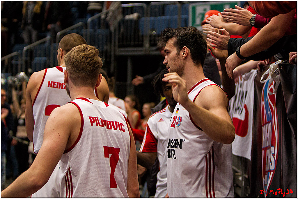 2. Basketball-Bundesliga ProA, RheinStars Koeln vs. Nuernberg Falcons BC; Koeln, 05.12.2016