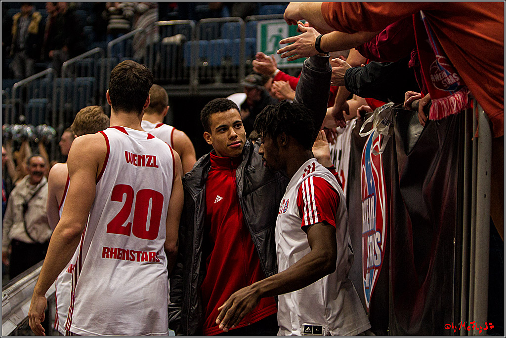2. Basketball-Bundesliga ProA, RheinStars Koeln vs. Nuernberg Falcons BC; Koeln, 05.12.2016