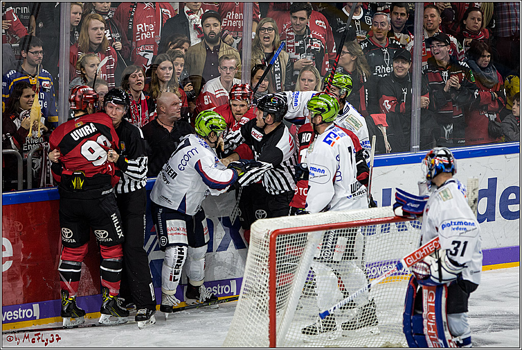 DEL, Koelner Haie - Iserlohn Roosters, 15.09.2017