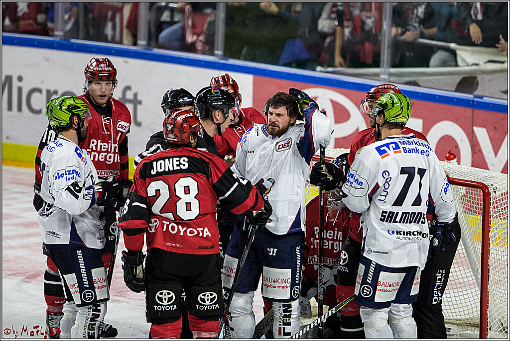 DEL, Koelner Haie - Iserlohn Roosters, 15.09.2017