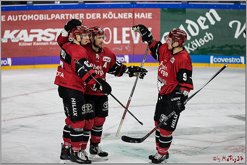 DEL, Koelner Haie - Grizzlys Wolfsburg, 22.10.2017