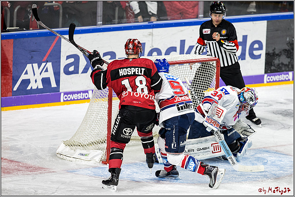 DEL, Koelner Haie - Adler Mannheim, 29.10.2017