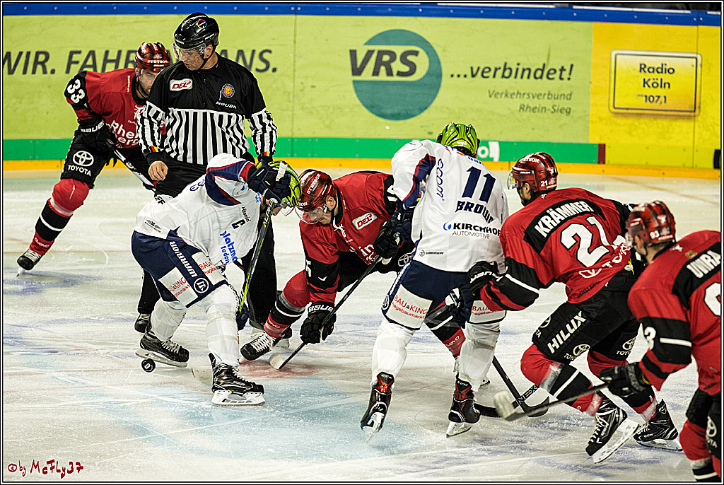 DEL, Koelner Haie - Iserlohn Rooster, 03.12.2017