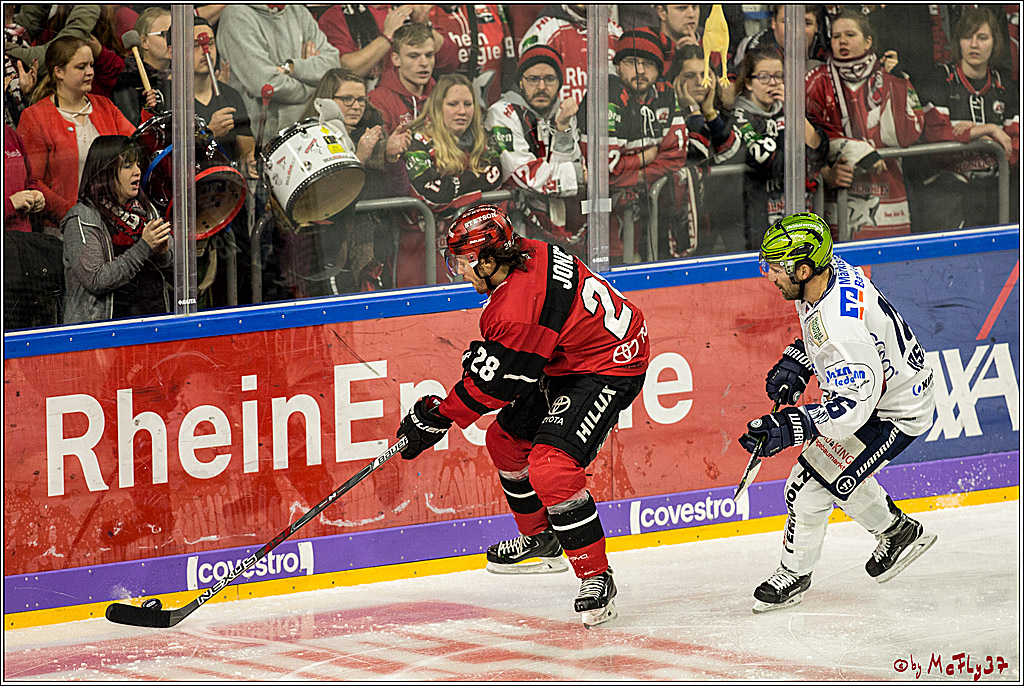 DEL, Koelner Haie - Iserlohn Rooster, 03.12.2017