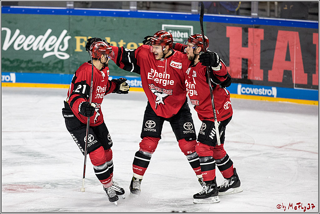 DEL, Koelner Haie - Iserlohn Rooster, 03.12.2017