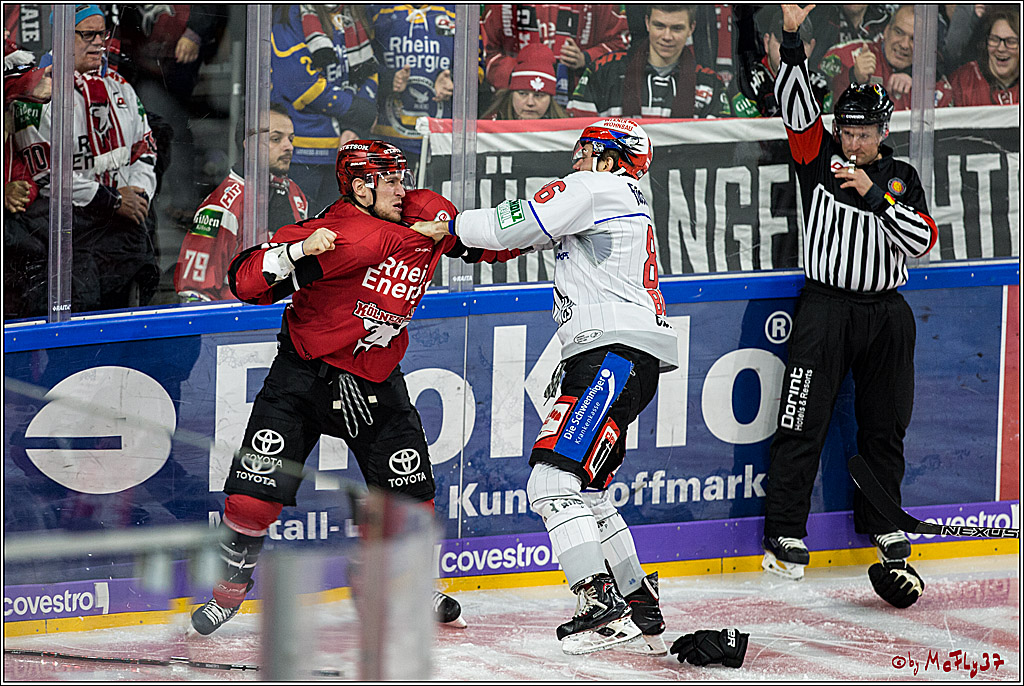 DEL, Koelner Haie - Schwenninger Wild Wings, 18.01.2018