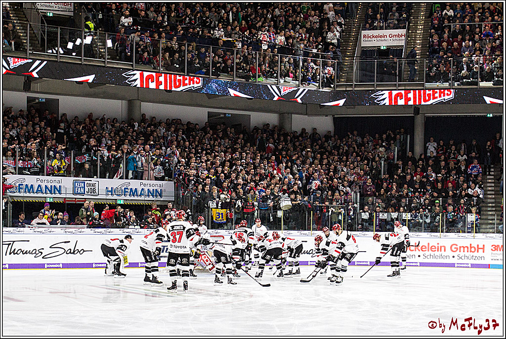 DEL-Playoff, Nuernberg Ice Tigers - Koelner Haie, 23.03.2018