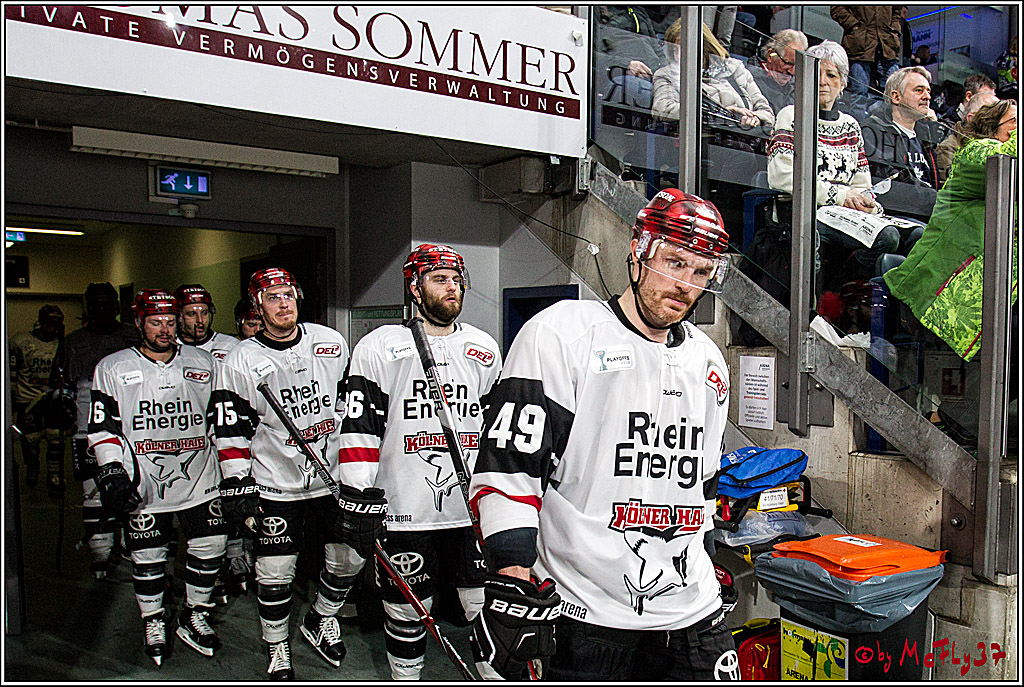 DEL-Playoff, Nuernberg Ice Tigers - Koelner Haie, 23.03.2018