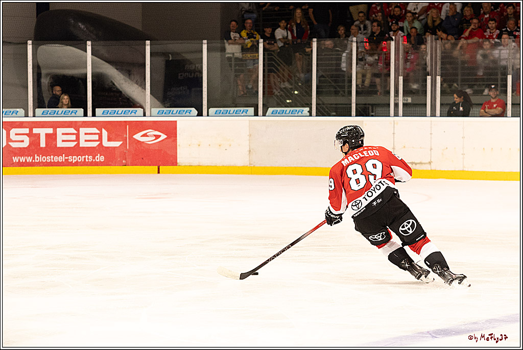 PENNY DEL Testspiel Koelner Haie - Rouen Dragons; Koeln, 18.08.2023