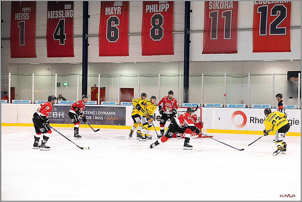 PENNY DEL Testspiel Koelner Haie - Rouen Dragons; Koeln, 18.08.2023