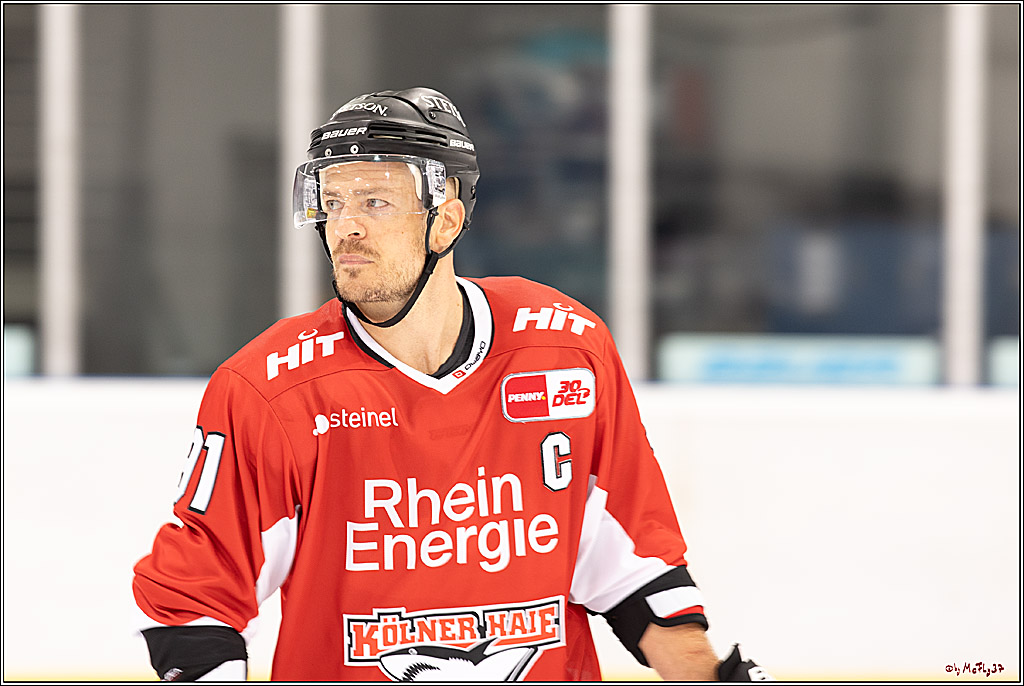 PENNY DEL Testspiel Koelner Haie - Rouen Dragons; Koeln, 18.08.2023