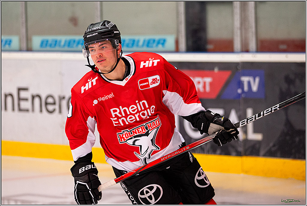 PENNY DEL; Testspiel Koelner Haie- Rouen Dragons; Koeln, 18.08.2023