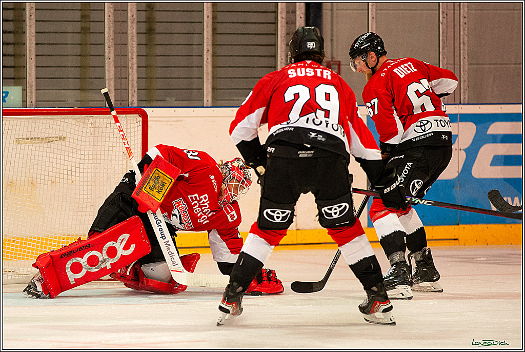 PENNY DEL; Testspiel Koelner Haie- Rouen Dragons; Koeln, 18.08.2023